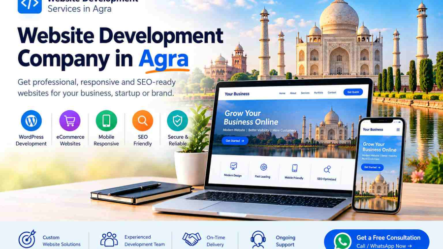 Agra website design